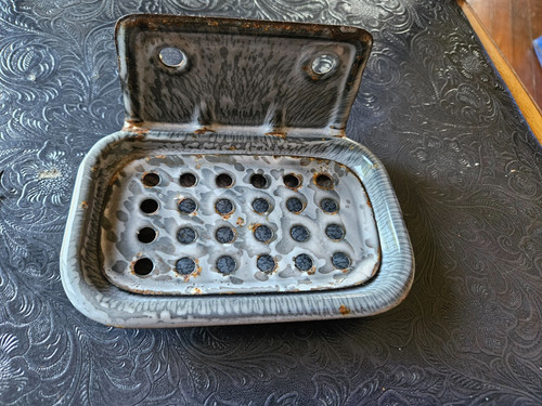 Vintage graniteware enamel - graniteware,