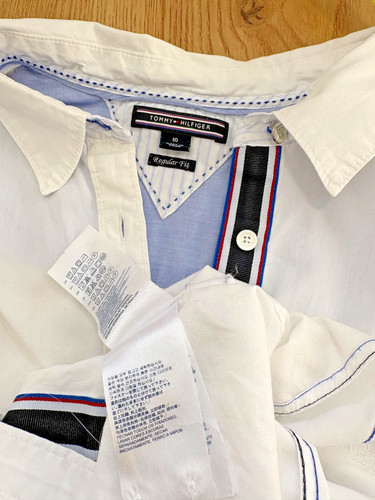 Tommy hilfiger white shirt - hilfiger,