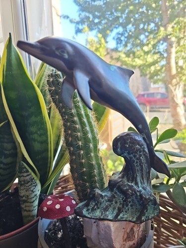 Dolphin figurine - dolphin,