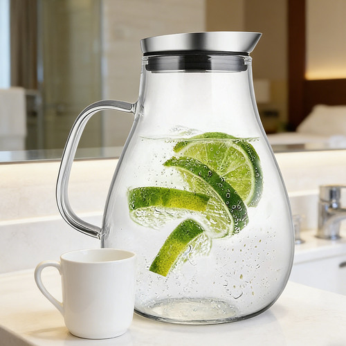 Glass pitcher water - 2l,