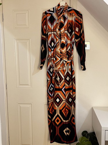 Zara geometric satin jumpsuit - zara,