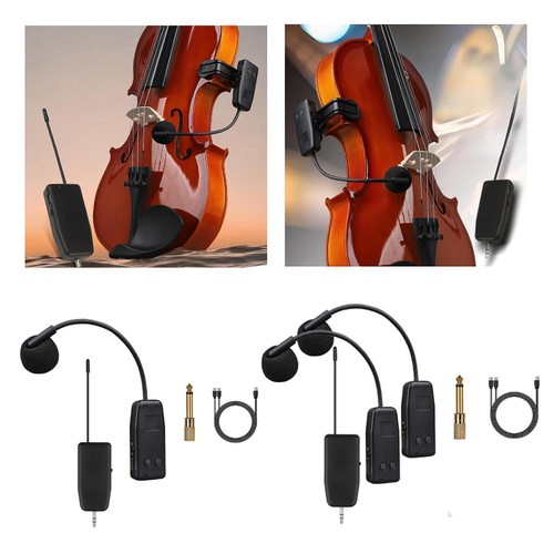 Wireless violin microphone - wireless,