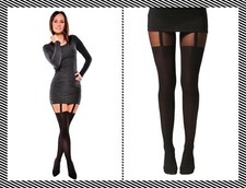 Ladies Patterned Tights