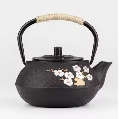 Japanese cast iron tea pot - cast,