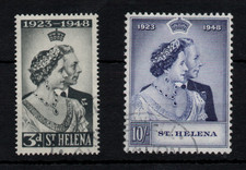 St Helena KGVI 1948 Silver