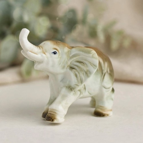 Vintage ceramic elephant - vintage,