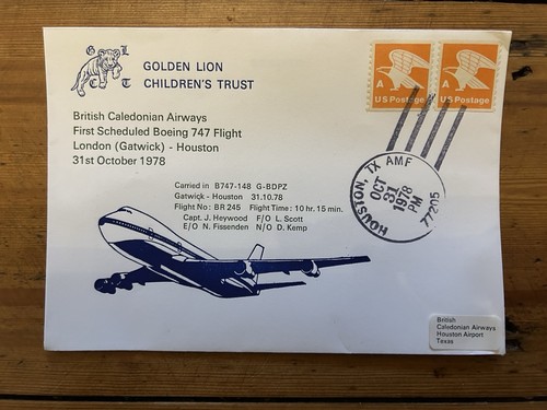 British caledonian boeing 747 - british,