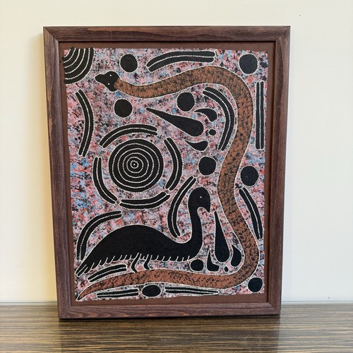 Original aboriginal snake and - original,