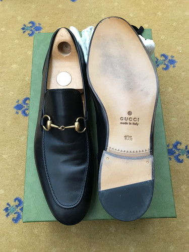 Gucci loafers leather - gucci,