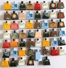 Lego - City - Torsos x53 - Monster Minecraft Football Chima Ninjago Portal Suit