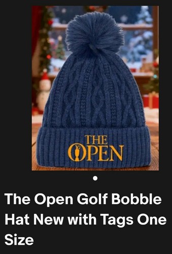 The open golf bobble hat - bobble,