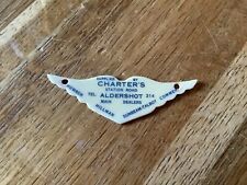 Charter’s Aldershot -Humber, Hillman, Sunbeam-Talbot Rootes Rare Suppliers Badge