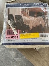 4 x White High Stretch Dining