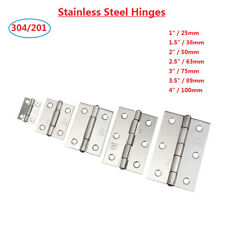 A2/201 Stainless Steel Door Hinges Butt For Internal Doors Furniture Hinges