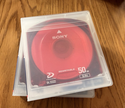 Sony 50gb xdcam professional - sony,