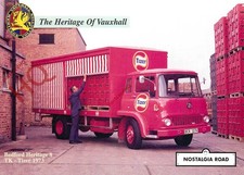 Postcard>>VAUXHALL BEDFORD HERITAGE 8, BEDFORD TK, 'COVERED DRAY' BODY, TIZER