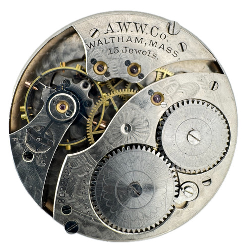 Antique 12s 1896 - waltham, 15j
