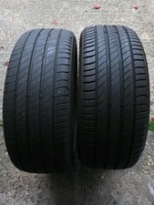 X2 225 45 17 91W Michelin Primacy 4 S2  5.5mm tread 1 repair each 225/45/17