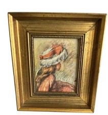 Vintage Gold Beaded Framed