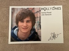 SONNY FLOOD     (HOLLYOAKS) PRESIGNED CAST CARD