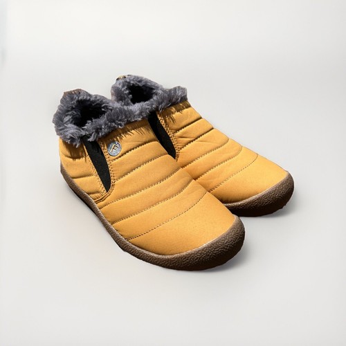 Women mustard yellow faux - yellow, fur