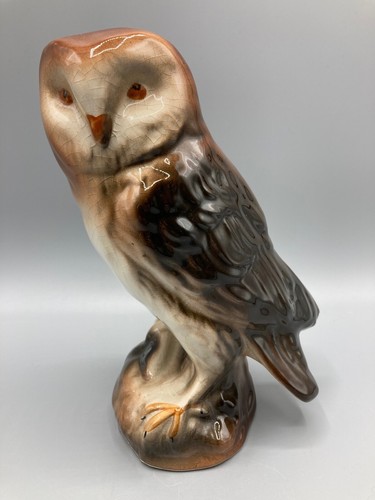 Vintage porcelain barn owl - barn,