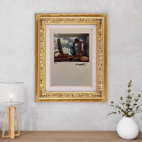 René magritte original signed - original,