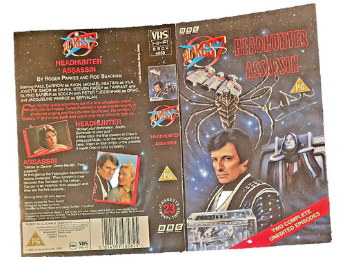 Signed blake vhs video - signed,