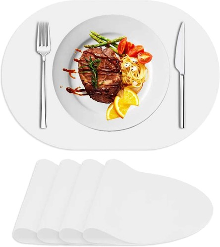 Oval silicone placemat set - silicone, of