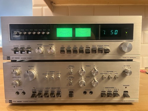 Dual 1600 stereo amp - dual, cv