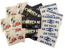 24 x Bristol Rovers Stickers -  Pack Of 24 Flag Scarf Shirt Badge Print Hat