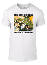 The Stone Roses She Bangs The Drums T-shirt Reproduction of 1989 Vintage Tee W