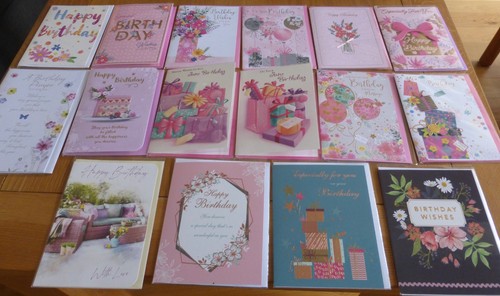 Ladies birthday card selection - birthday,