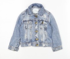 Next Girls Blue Denim Jacket