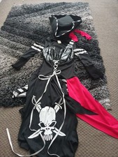 Ladies Pirate Wench Fancy Dress Costume One Size 12-14 Hen Night