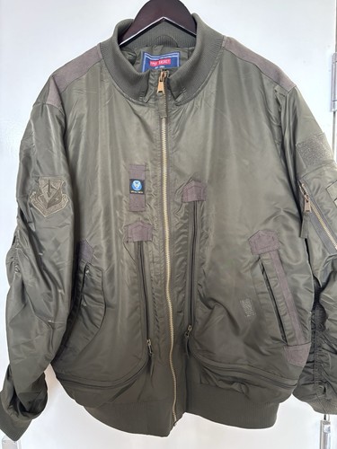 Green flight jacket - green,