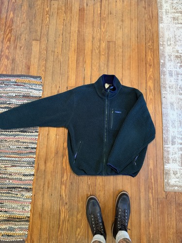 Vintage bean zip fleece - zip,