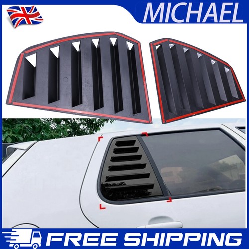 Gloss black rear - rear, side