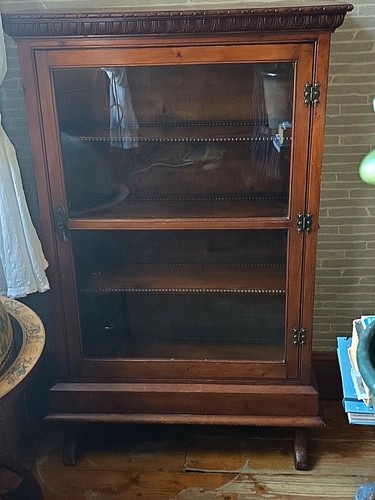 Antique barrister bookcase - barrister,