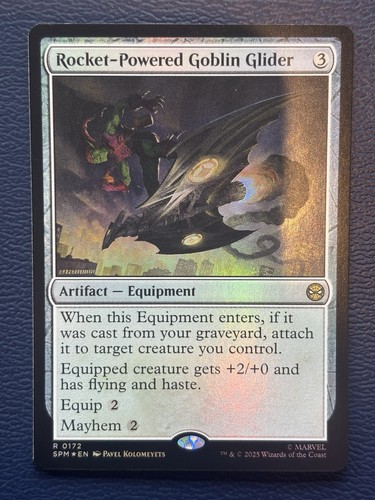 Rocket powered goblin glider - goblin,