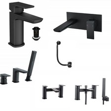 Designer Matt Black Bath