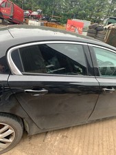 PEUGEOT 508 2.0 HDI DRIVER-SIDE REAR DOOR -NERA BLACK