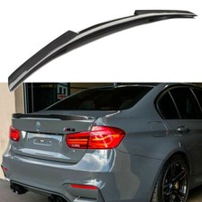Rear Spoiler For 2012-2018 BMW M3 F80 F30 Trunk Boot Wing Lip Carbon Look Style