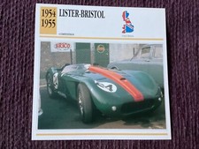 LISTER BRISTOL, 1954/55,  Competition Class Car, G.B.,Collectors Card