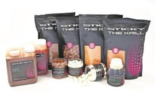 STICKY BAITS KRILL RANGE BOILIES, POP UPS, WAFTERS, DUMBELLS, PELLETS, GLUG.....