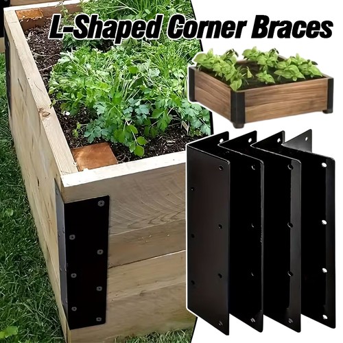 4pcs shaped corner braces - l-shaped,
