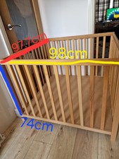 Wooden playpen
