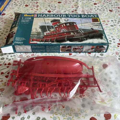 Revell harbour tug - tug, boat