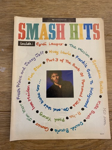 Smash hits magazine nov - magazine, 86