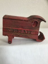 Cast Metal Horse Wagon Cart